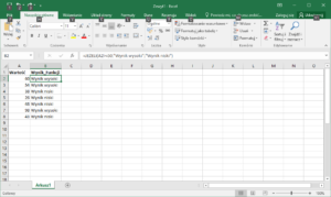 Funkcje Excel – Funkcja JEŻELI Excel