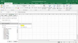 Kurs Excel Podstawy - Filtrowanie Excel