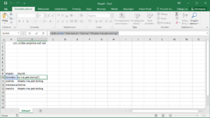 Kurs Excel Podstawy - Funkcja JEŻELI dla początkujących