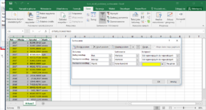Kurs Excel Podstawy - sortowanie Excel