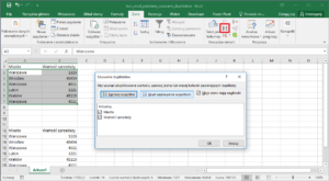 Kurs Excel Podstawy - Excel usuwanie duplikatów