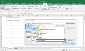 Excel przykłady - Hiperlink w Excel do strony www