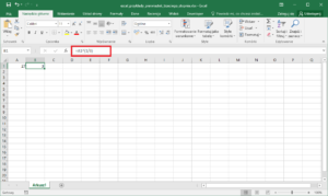 Excel przykłady - Pierwiastek trzeciego stopnia Excel