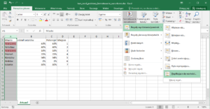 Kurs Excel Podstawy - Excel formatowanie warunkowe. Reguły wyróżniania komórek