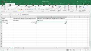 Kurs Excel Podstawy - Adresowanie komórek w tym samym arkuszu
