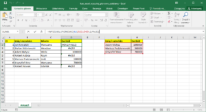 Kurs Excel Podstawy - Excel wyszukaj pionowo