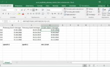 Excel przykłady - Jak obliczyć ostatni dzień miesiąca w Excel